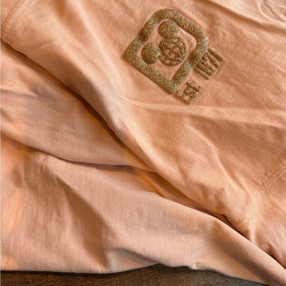 Disney Parks Peach pink with rose gold‎ Spirit Jersey sz XL - Picture 5 of 7